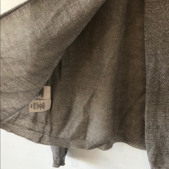 RACHEL Rachel Roy Shimmer Open Back Sweater Large - Picture 7 of 8